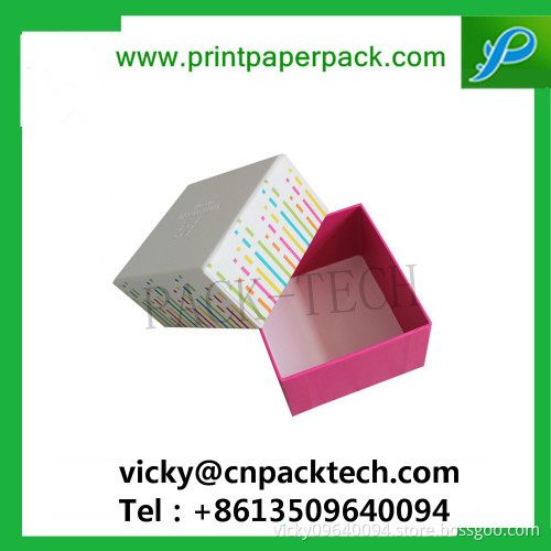Design Series Cotton Filled Jewelry Box Shimmer Bow Tie Jewelry Boxes Custom Paper Gift Box